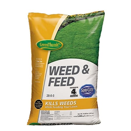 Knox Fertilizer 225487 Green Thumb 5000 Sq Ft. Coverage Weed & Feed